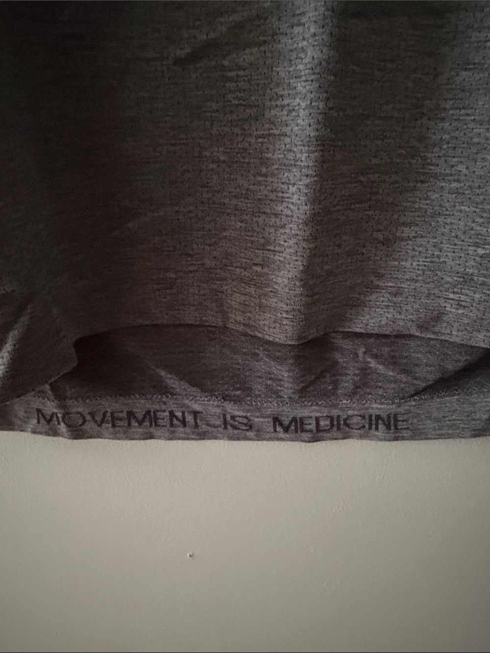 lululemon athletica Men's Short Sleeve Performance Tee Metal Vent - Grey - Picture 3 of 5